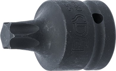 Cap bit de impact | Lungime 60 mm | 20 mm (3/4") | Profil T (pentru Torx) T70 