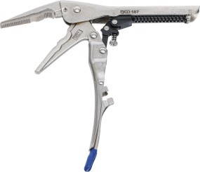 Automatic Locking Long Nose Grip Pliers | 190 mm 