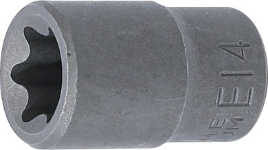 Llave de vaso E-Torx | entrada 10 mm (3/8") | E14 