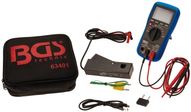 Fordon-Digital-Universalmätare med USB-Gränssnitt 