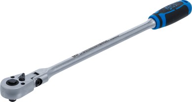 Flexible Ratchet, lockable | extra long | external square 6.3 mm (1/4") | 304 mm 