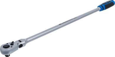 Leddelt skralde, låsbar | ekstra lang | 12,5 mm (1/2") | 609 mm 