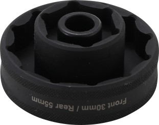 Llave de vaso de impacto hexagonal / 12 caras | 12,5 mm (1/2") | para montaje de ruedas Ducati | 30 / 55 mm 