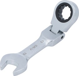 Spärring-U-nyckel | kort | vinkelbar | 13 mm 