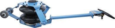 Pneumatisk ballondonkraft | med hjul | maks. 410 mm | 2000 kg 