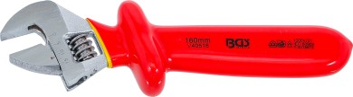 Verstelbare VDE moersleutel | max. 20,5 mm 
