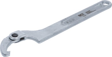 Przegubowy klucz hakowy z noskiem | 35 - 50 mm 