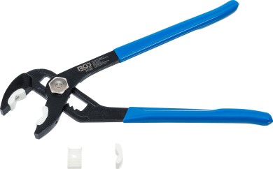 Sanitary Pliers / Connector Pliers | with Plastic Protective Jaws | 250 mm 