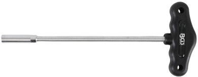 Topnøgle med T-greb, sekskant | 7 mm 