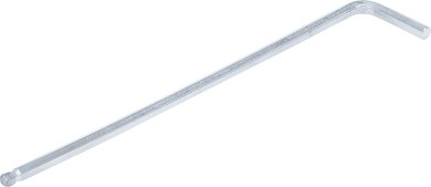 Chave angular | extra longa | Sextavado interno / Sextavado interno com cabeça esférica de 4 mm 