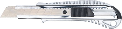 Cúter de cuchilla fraccionable | ancho de cuchilla 18 mm 