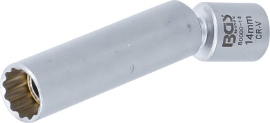 Swivel Glow & Spark Plug Socket | 10 mm (3/8") | 14 mm 
