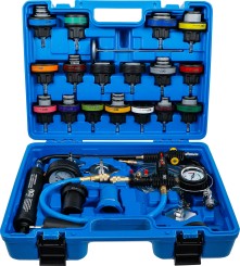 Radiator Pressure and Cooling System Tester | Refilling System included | 28 pcs. 