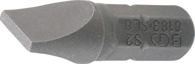 Ponta | Comprimento 25 mm | Entrada de sextavado externo 6,3 mm (1/4") | Fenda 8 mm 