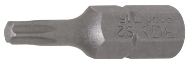 Ponta | Comprimento 25 mm | Entrada de sextavado externo 6,3 mm (1/4") | Perfil T (para Torx) T15 