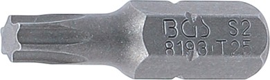 Bit | Längd 25 mm | Yttre sexkant 6,3 mm (1/4") | T-Profil (för Torx) T25 