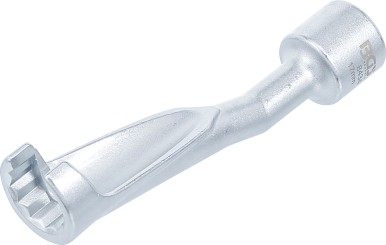 Speciale sleutel voor injectieleidingen | voor BMW, Opel 2.5TD, Mercedes-Benz | 12,5 mm (1/2") | 17 mm 