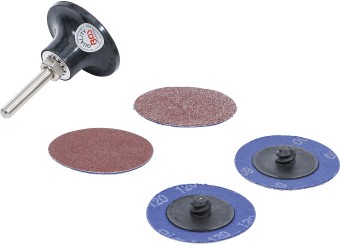 Conjunto de discos abrasivos / pratos de afagamento | Ø 50 mm 