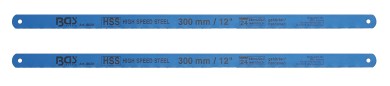 Hojas de sierra para metal | HSS flexible | 13 x 300 mm | 2 piezas 