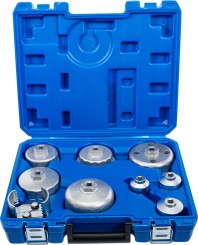 Conjunto de chaves para filtro de óleo | Ø 27 - 88,8 mm | 9 peças 