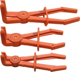 Hose Clamp Pliers Set | 90° Angled | 155 - 220 mm | 3 pcs. 
