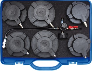 Conjunto de ferramentas de diagnóstico do sistema de carga do turbocompressor em mala | para camiões | 7 peças 