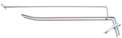 Dvostruka kuka | 300 x 4,8 mm | podupiračem i poprečnim klinom 