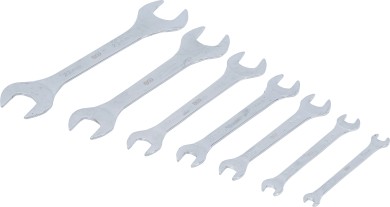 Serie di chiavi combinate anello-forchetta | extra piatte | 6 - 23 mm | 7 pz. 