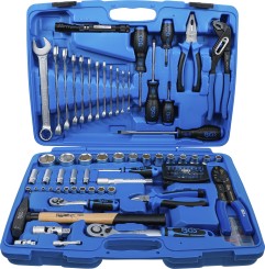 Maletín de herramientas y llaves de vaso | 117 piezas 