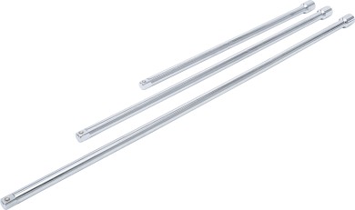 Extension Bar Set | 12.5 mm (1/2") | 450 / 600 / 750 mm | 3 pcs. 