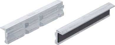 Bench Vice Jaw Protectors | Aluminium | 150 mm | 2 pcs. 