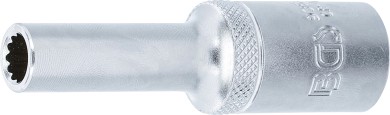 Cheie tubulară 12 colțuri, lungă | 12,5 mm (1/2") | 8 mm 