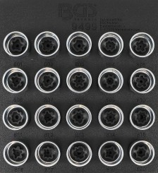 Tool Tray 1/6: Rim Lock Socket Set for Audi | 20 pcs. 