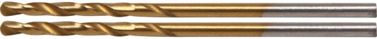 Spiraalboor | HSS-G | titanium gecoat | 2,0 mm | 2-dlg. 