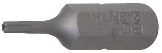 Embout | Longueur 25 mm | 6,3 mm (1/4") | profil T (pour Torx) avec perçage T7 