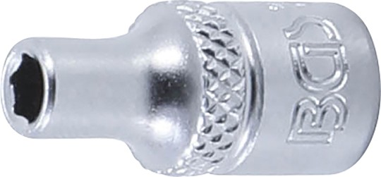 Dopsleutel zeskant | 6,3 mm (1/4") | 4 mm 