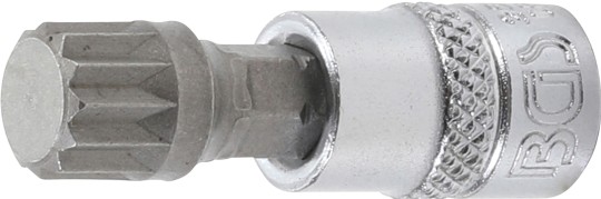 Dopsleutelbit | 6,3 mm (1/4") | veeltand (voor XZN) M10 