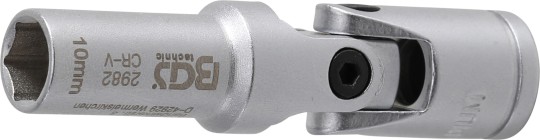 Cap cheie articulat bujii incandescente 6 colțurial | 10 mm (3/8") | 10 mm 