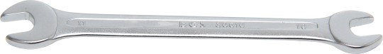 Klucz płaski dwustronny | 10 x 11 mm 