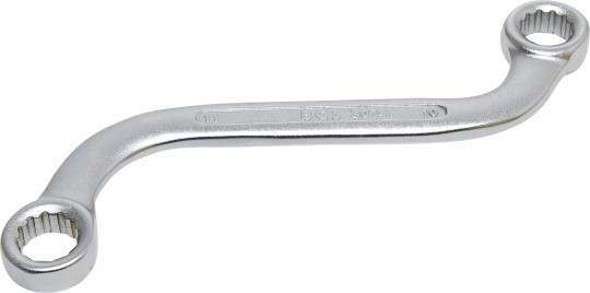 S-Type Double Ring Spanner, 12-point | 10 x 11 mm 