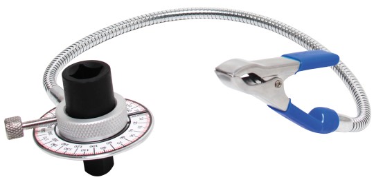 Draaihoekmeter met cliparm | 12,5 mm (1/2") 