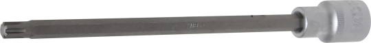 Behajtófej | Hossz 200 mm | 12,5 mm (1/2") | Ékprofil (RIBE) M8 