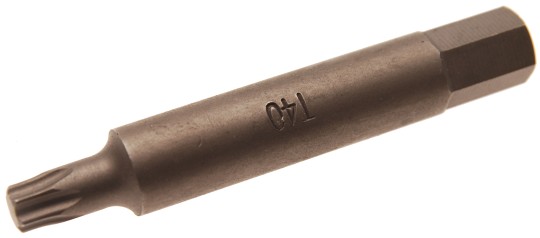 Bit | Lungime 75 mm | Antrenare 6 colțuri exterior 10 mm (3/8") | Profil T (pentru Torx) T40 