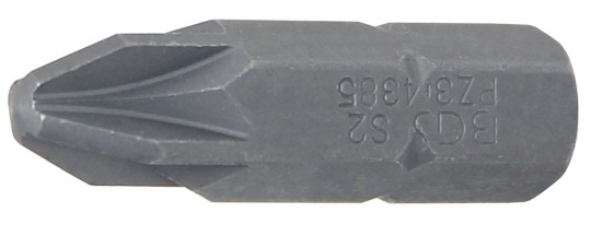 Kärki | pituus 30 mm | kuusiokanta 8 mm (5/16") | ristipää PZ3 
