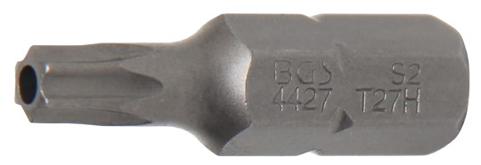 Embout | Longueur 30 mm |8 mm (5/16") | profil T (pour Torx) avec perçage T27 