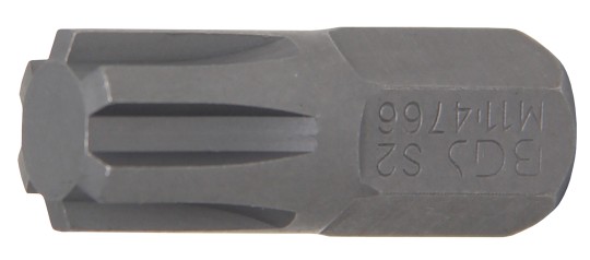 Ponta | Comprimento 30 mm | Entrada de sextavado externo 10 mm (3/8") | Perfil da cunha (para RIBE) M11 