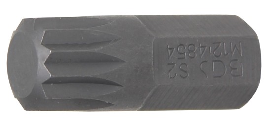 Kärki | pituus 30 mm | kuusiokanta 10 mm (3/8") | sisähammastus (XZN) M12 