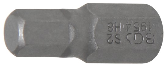 Behajtófej | Hossz 30 mm | Külső hatszögletű 10 mm (3/8") | Belső hatszögletű 8 mm 
