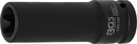 Kracht dopsleutel E-profiel | 20 mm (3/4") | E28 