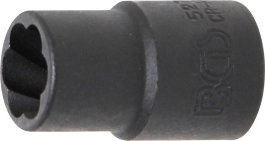 Cap cheie tubulară profil spiral / Extractoare de șuruburi | 10 mm (3/8") | 11 mm 
